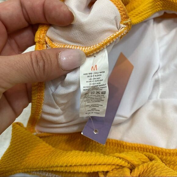 New With Tags Molybell Cut Out Fruit Print One Piece Swim Suit Size Medium - Picture 8 of 13